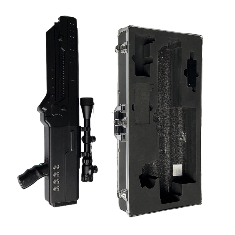  滑县手持便携式枪型低空防御反制四通道A型